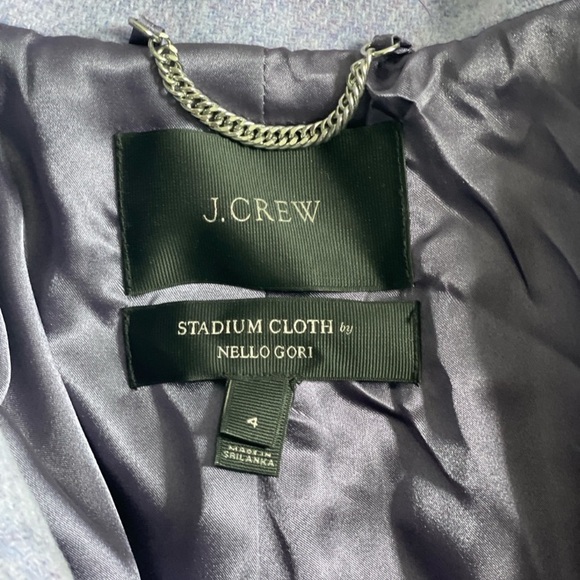 J Crew Wool Stadium coat size 6 - Picture 2 of 12